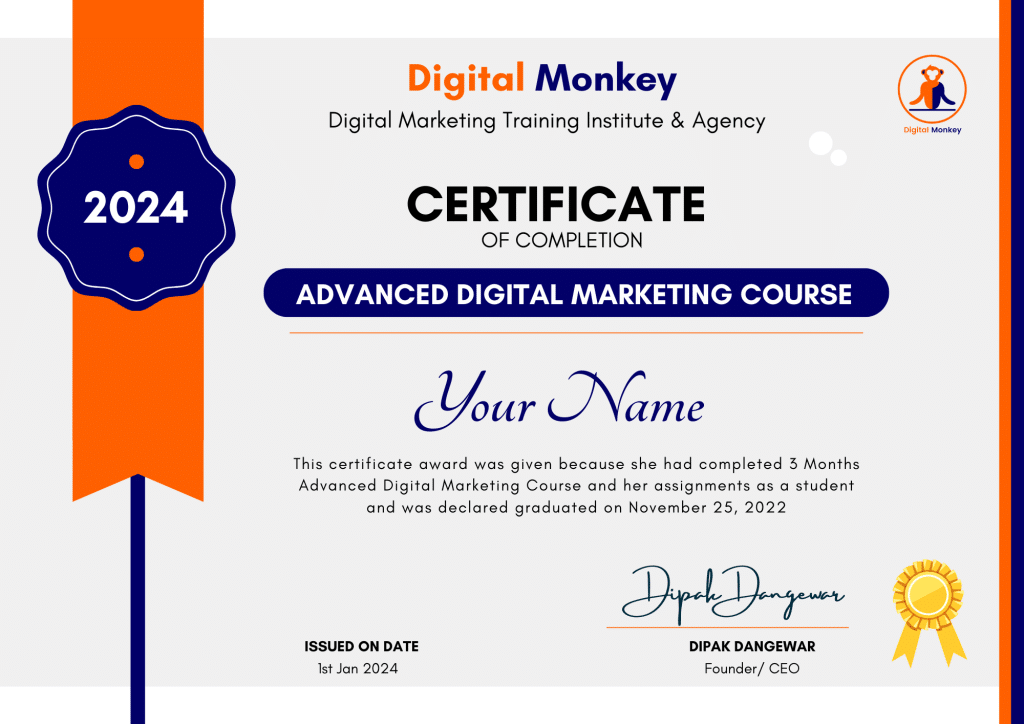 Advanced Digital Marketing Course